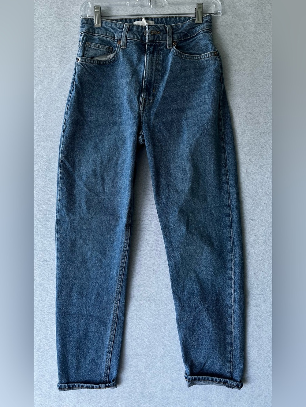 H &MClassic Blue High Rise Women's Boyfriend Jeans Size 4
